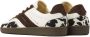 Nubikk Ray Owen Studs leren sneakers met ponyhair en koeienprint bruin wit - Thumbnail 3