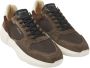 NUBIKK Lage Sneakers Heren Roque Road Wave Maat: 41 Materiaal: Suède Kleur: Bruin - Thumbnail 3