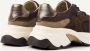 Nubikk Ross Noa chunky suède sneakers bruin beige - Thumbnail 3