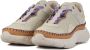 Bruin Tinten Ross Riviera Lage sneakers Leren Sneaker Dames Beige - Thumbnail 6