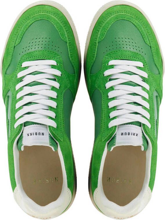Nubikk suède sneakers groen