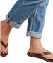 Olukai Paniolo Slippers Dames leren sandalen Bronze Dk Java - Thumbnail 3