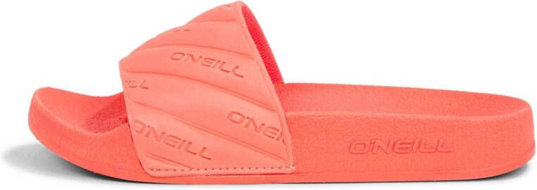 O'Neill badslippers koraalrood