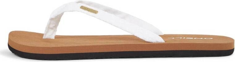 O'Neill Ditsy jacquard teenslippers wit