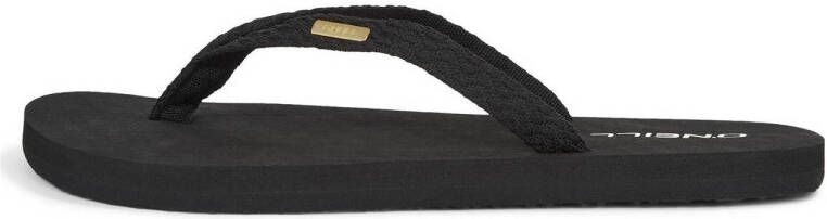 O'Neill Ditsy jacquard teenslippers zwart