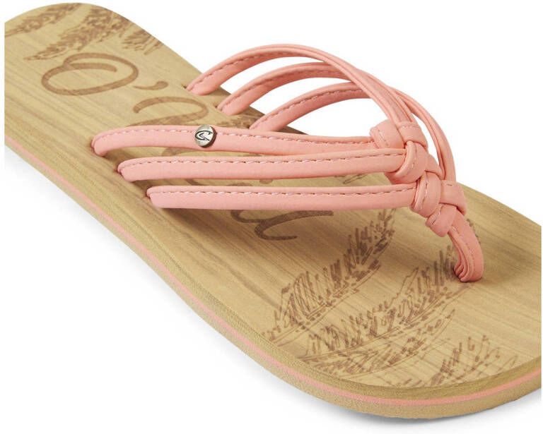 O'Neill Ditsy Sandals teenslippers zalmroze