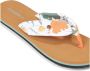 O'Neill Ditsy Sun teenslippers met bloemenprint wit zalm - Thumbnail 5