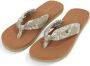 O'Neill Dames Slipper Ditsy Sun Sandals Green Textured Jungle GROEN - Thumbnail 4