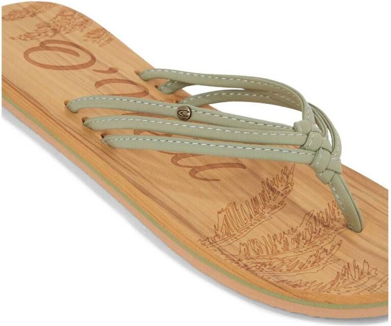 O'Neill Ditsy teenslippers mintgroen