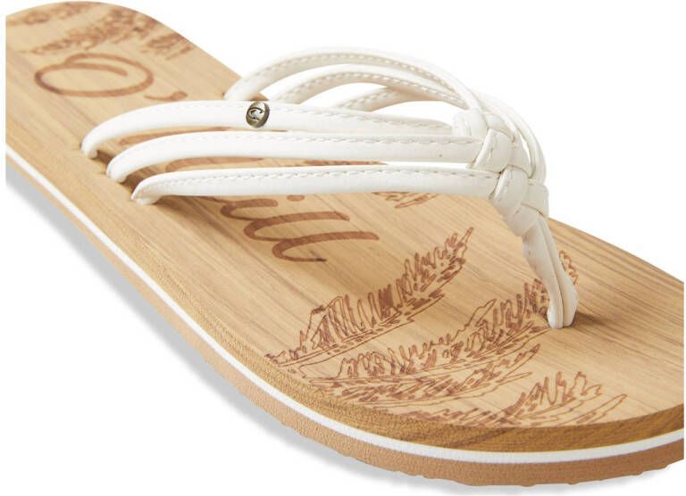 O'Neill Ditsy teenslippers wit