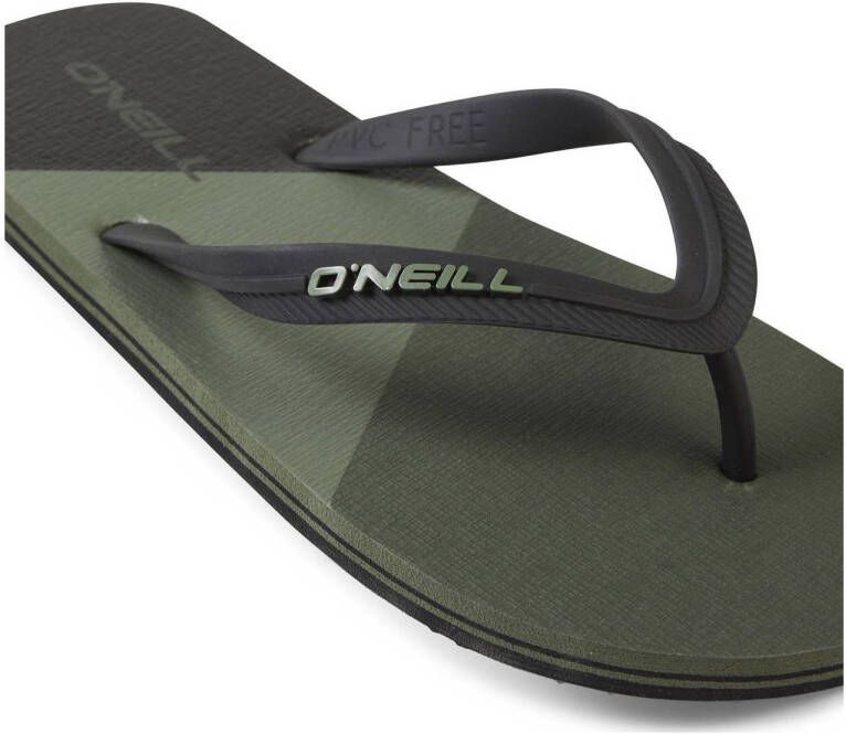 O'Neill Profile Colourblock Sandals teenslippers groen zwart