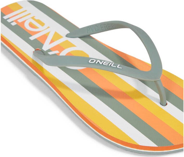 O'Neill Profile Graphic Sandals teenslippers oranje grijs