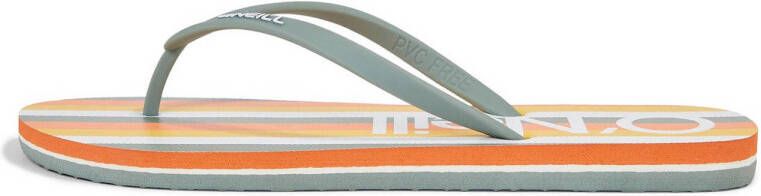 O'Neill Profile Graphic Sandals teenslippers oranje grijs