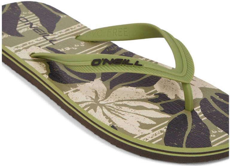 O'Neill Profile Graphic teenslippers groen