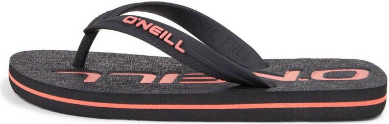 O'Neill Profile Logo Sandals teenslippers zwart roze
