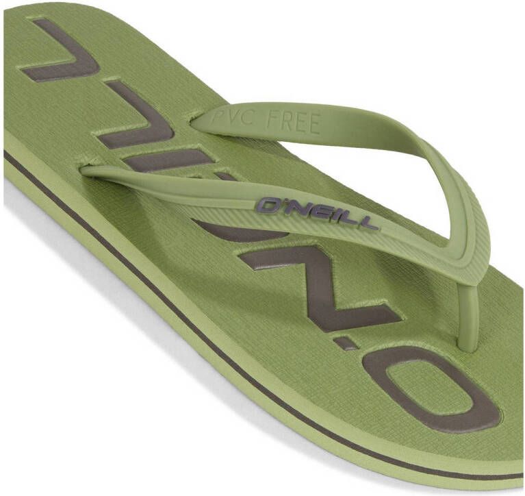 O'Neill Profile Logo teenslippers groen