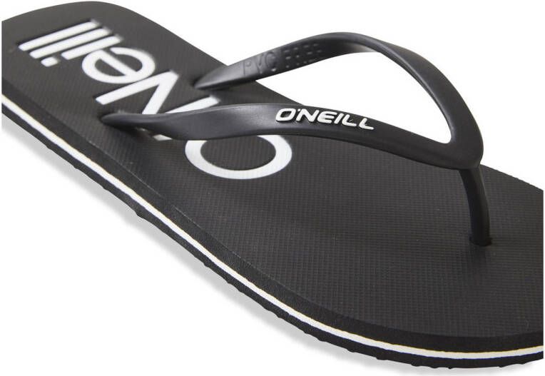 O'Neill Profile logo teenslippers zwart