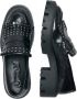 ONLY chunky lak loafers met studs zwart - Thumbnail 3