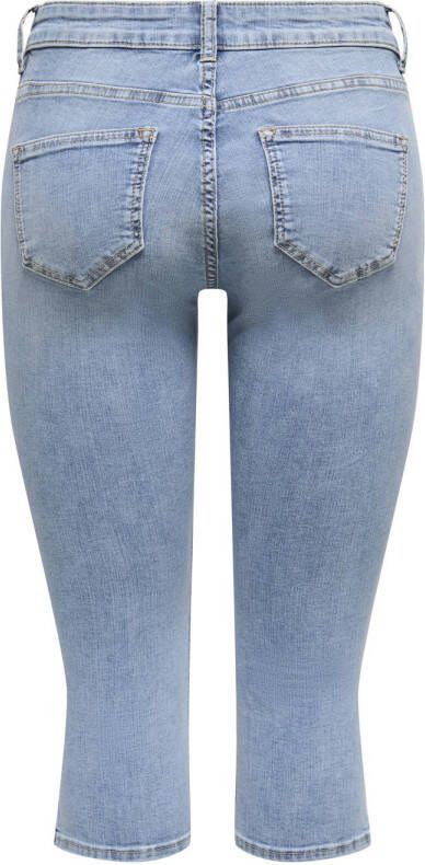 ONLY denim skinny regular waist broek light blue denim