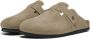 ONLY ONLRIVER PU SUEDE MULE leren clogs taupe - Thumbnail 4