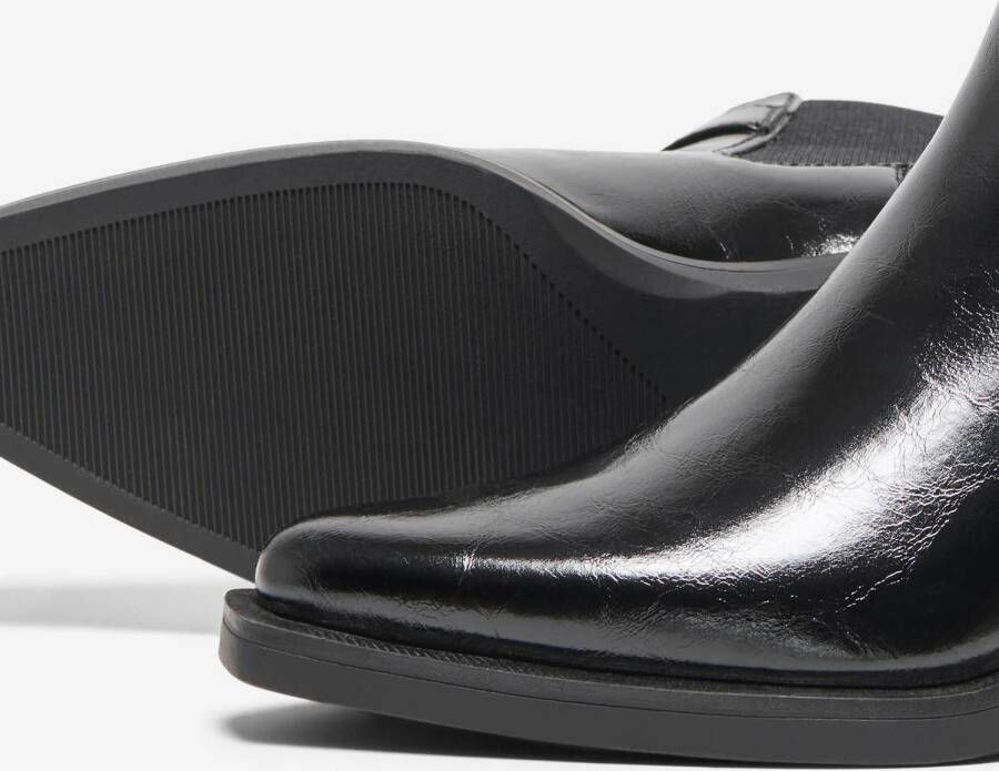 ONLY ONLAmie lak cowboylaarzen zwart