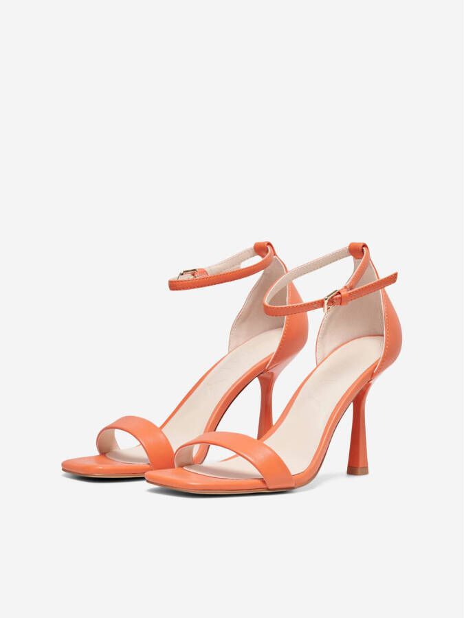ONLY ONLAUBREY sandalettes oranje