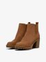 ONLY Onlbarbara Heeled Bootie Noos chelsea boots cognac - Thumbnail 3