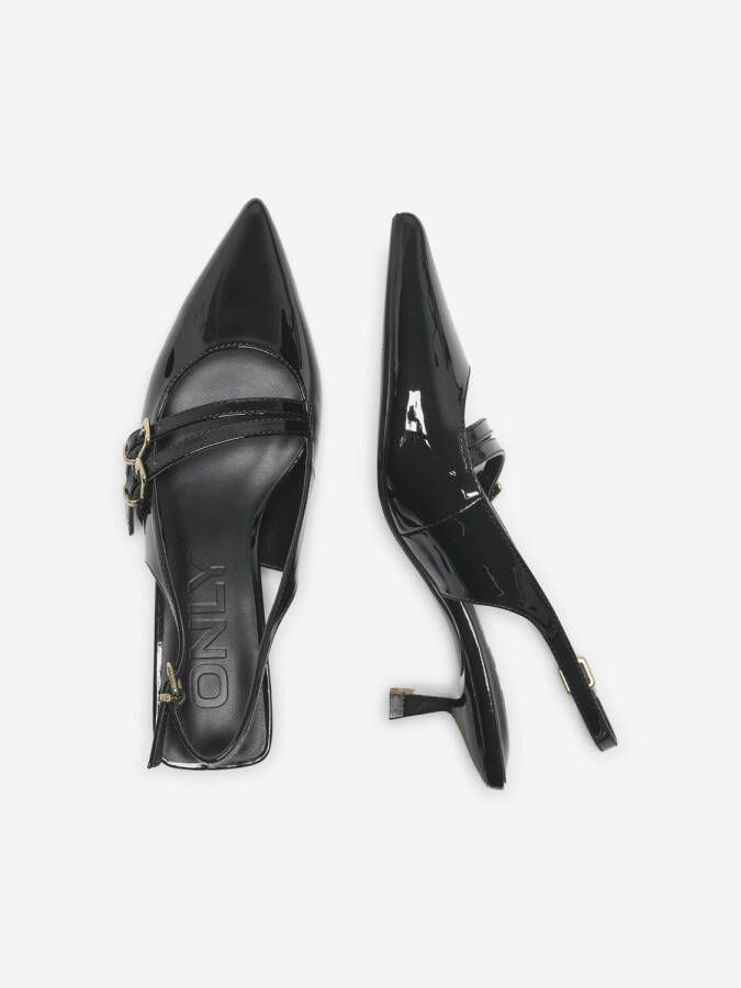 ONLY ONLCoco lak slingback pumps zwart