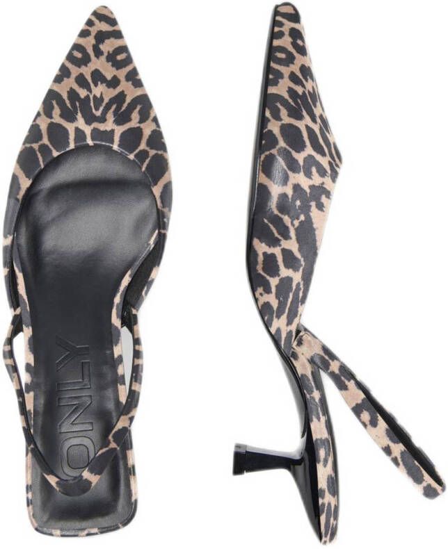 ONLY ONLCOCO slingback pumps beige zwart