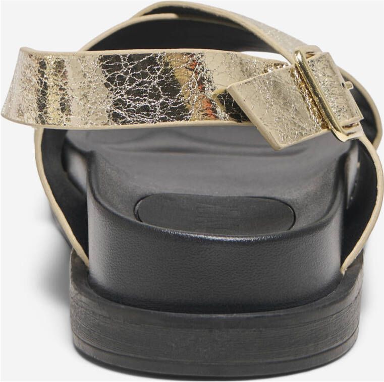 ONLY Onlminnie-2 Pu Slingback Sandal Noos sandalen goud