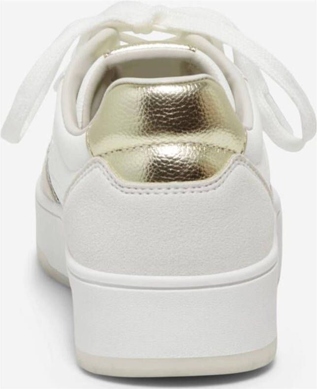 ONLY ONLSAPHIRE sneakers wit goud