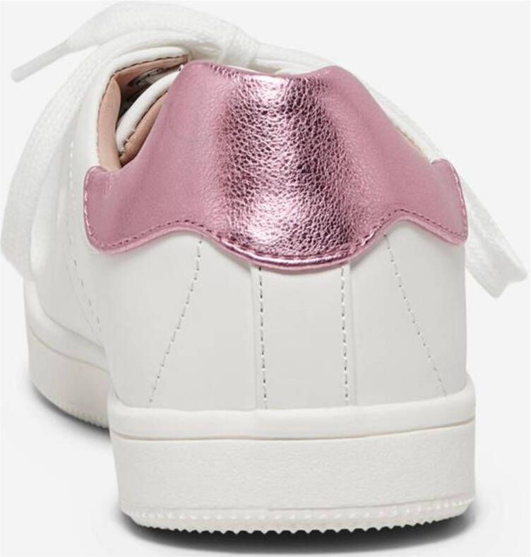 ONLY ONLSHILO-44 sneakers wit roze