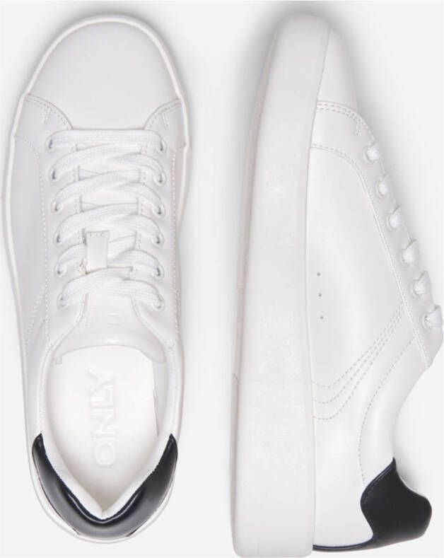 ONLY ONLSOUL-4 sneakers wit zwart