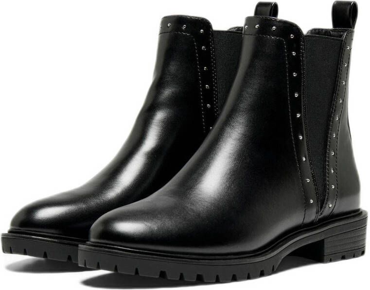 ONLY ONLTINA chelsea boots met studs zwart