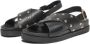 ONLY Onlminnie-15 Pu Studs Sandal sandalen zwart - Thumbnail 3