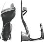 ONLY Onlaylin-5 Pu Strappy Heeled Sandal sandalettes zilver - Thumbnail 2