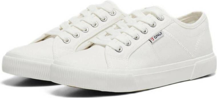 ONLY Onlnicola Canvas Sneaker Noos sneakers wit
