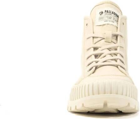 Palladium canvas sneakers beige