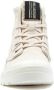 Palladium PAMPA UNDERLAYER Volwassenen Half-hoge schoenen Wit beige - Thumbnail 5