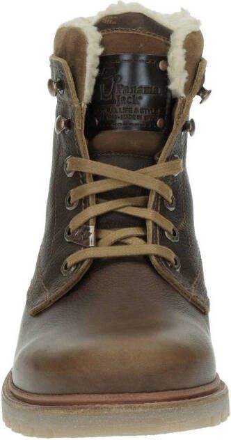 Panama Jack Aviator leren enkelboots