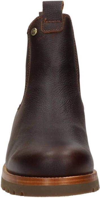 Panama Jack Burton Igloo leren chelsea boots bruin