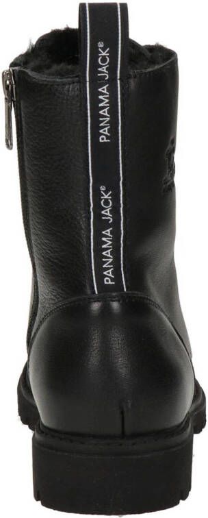 Panama Jack Frisia leren veterboots zwart