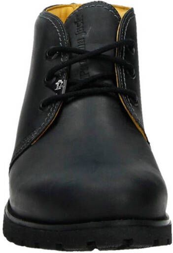 Panama Jack Bota Panama leren veterboots zwart