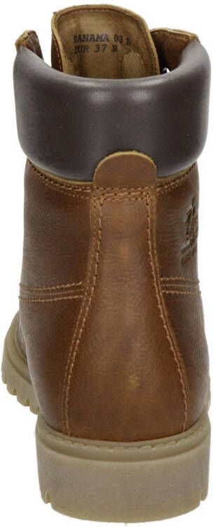 Panama Jack leren veterboots bruin