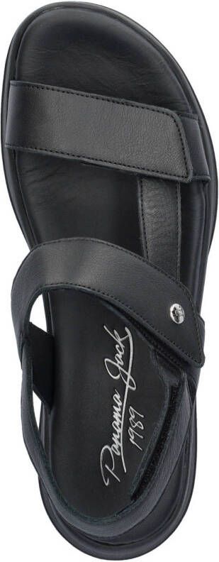 Panama Jack Noor leren sandalen zwart