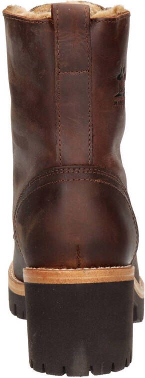 Panama Jack Padma B12 leren veterboots bruin