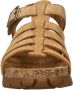 Panama Jack suède sandalen cognac - Thumbnail 3