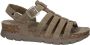 Panama Jack suède sandalen taupe - Thumbnail 3
