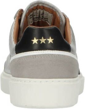 Pantofola d'Oro Laceno leren sneakers grijs