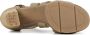 Paul Green Sandalen Dames Damesschoenen Suède Blokhak hoogte 8 cm 7942 Beige - Thumbnail 10
